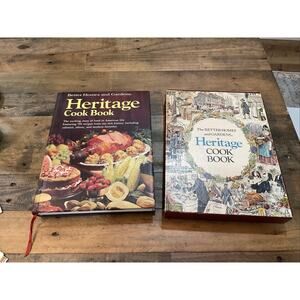 Better Homes & Gardens Heritage Cook Book 1975 1st Ed 8th Print w/ Slipcase